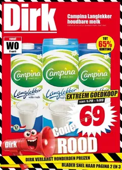 Voorbeeld van Dirk Folder van winkel Dirk geldig vanaf 08/04/2026