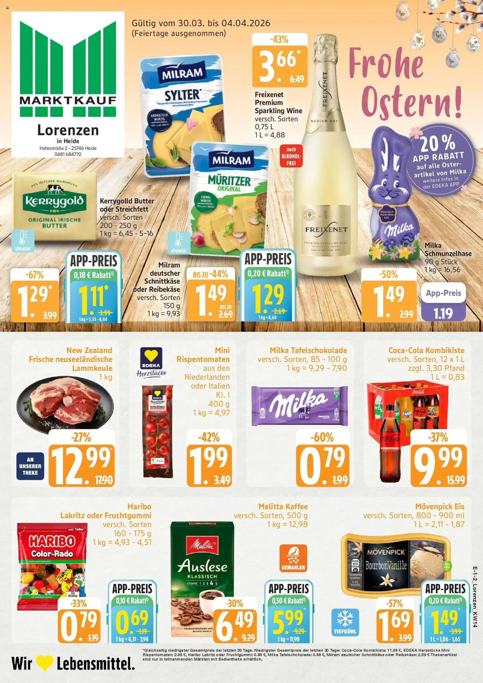 Vorschau von dem Prospekt des Geschäftes Edeka, gültig ab dem 30.03.2026