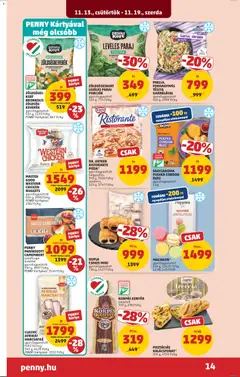 PENNY - Akciós újság PENNY megtekintése, amely érvényes 2025.11.13.-től | Oldal: 18