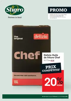Voorbeeld van Publicité van winkel Sligro geldig vanaf 19/02/2026