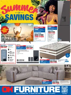 Preview of OK Furniture flyer valid from 27/12/2025