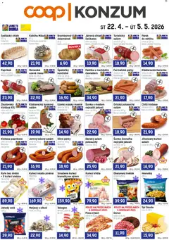 Náhled nabídky: Konzum Konzum leták platný od 22.04.2026