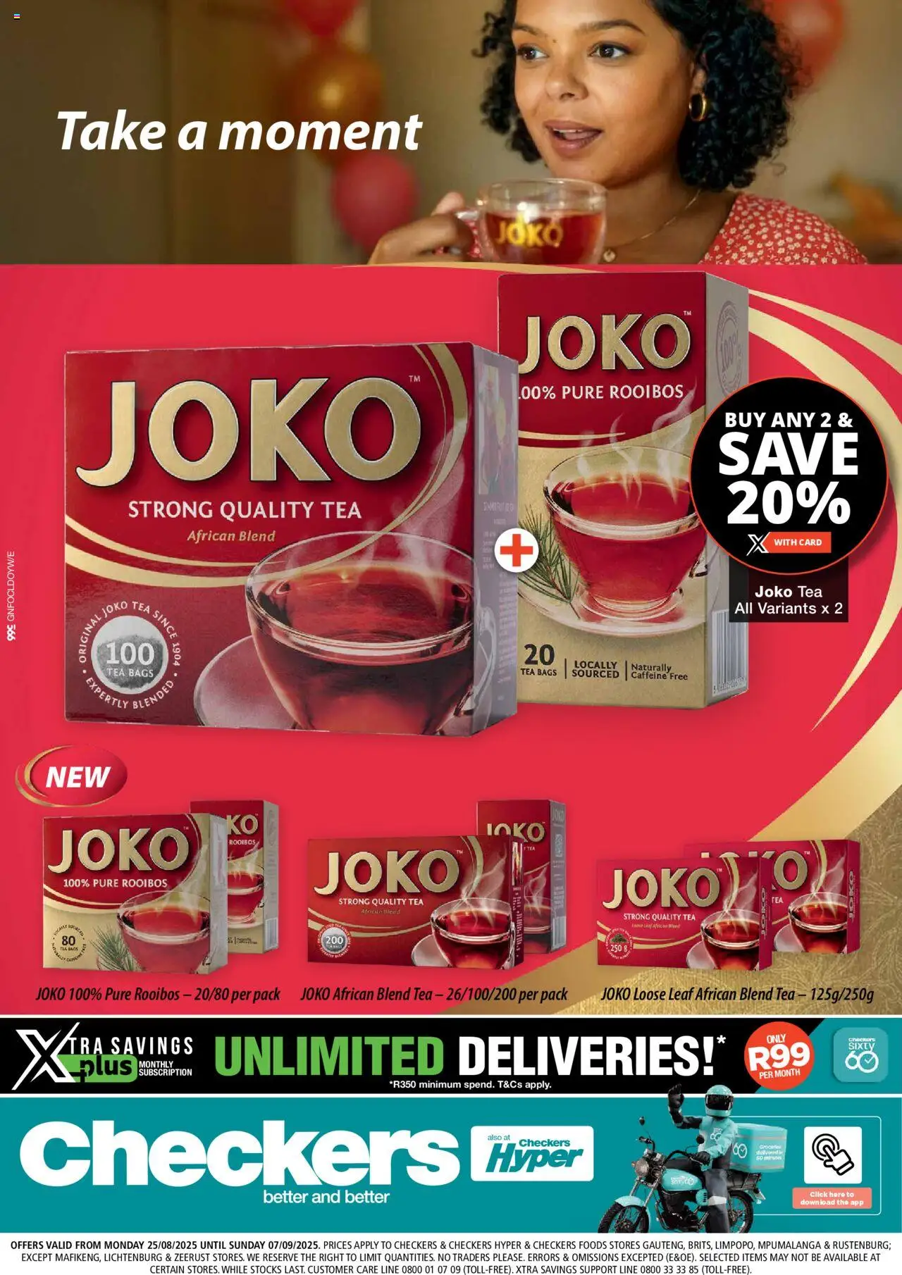 Checkers Gauteng - Joko Promotion 25/08 - 07/09/2025 >> Catalogue