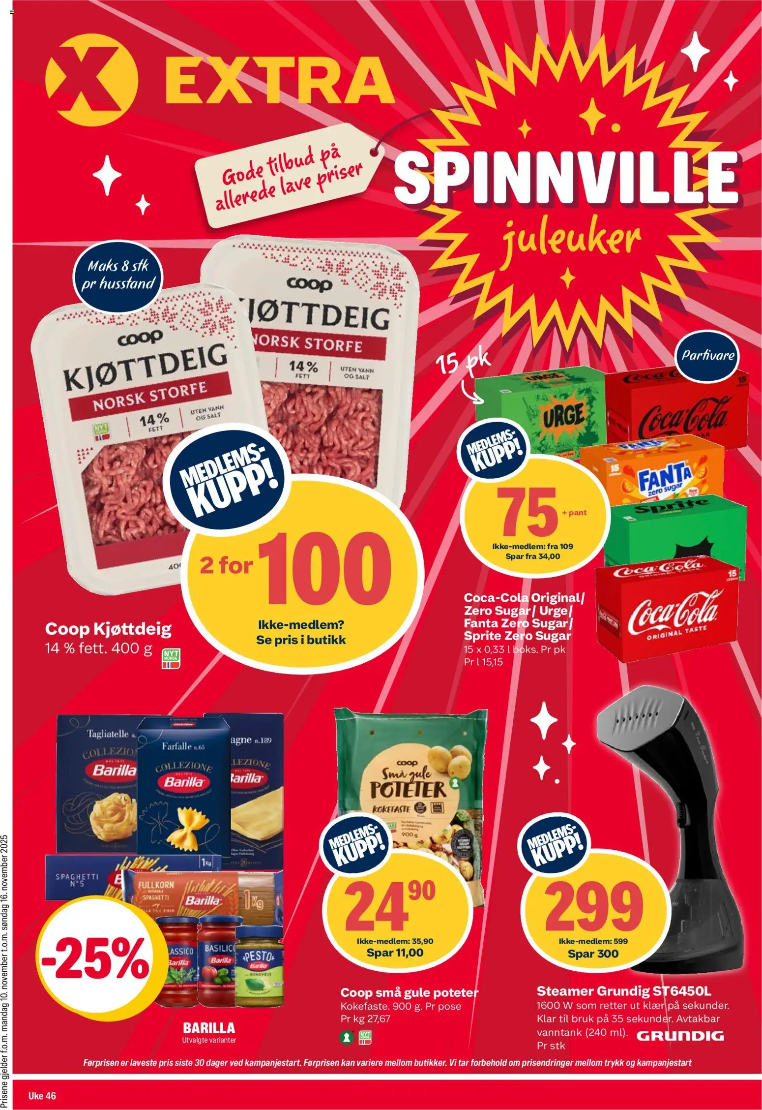 Forhåndsvis Kundeavis fra butikk Coop Extra gyldig fra 10/11/2025