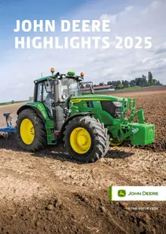Vorschau der Angebote: Lagerhaus John Deere Highlights 2025 gültig ab 09.04.2025