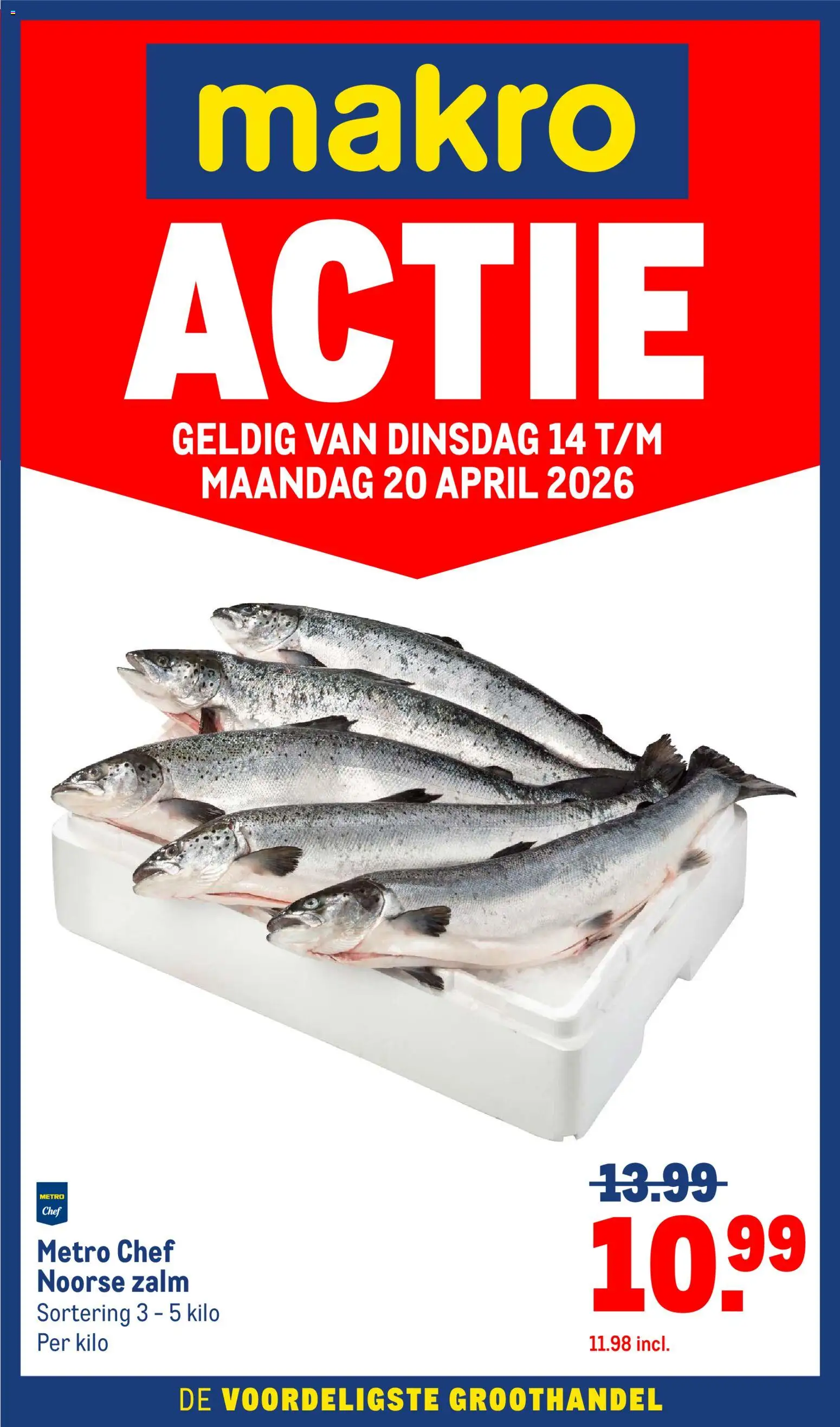 Voorbeeld van Makro folder - Versdeals van winkel Makro geldig vanaf 14-04-2026
