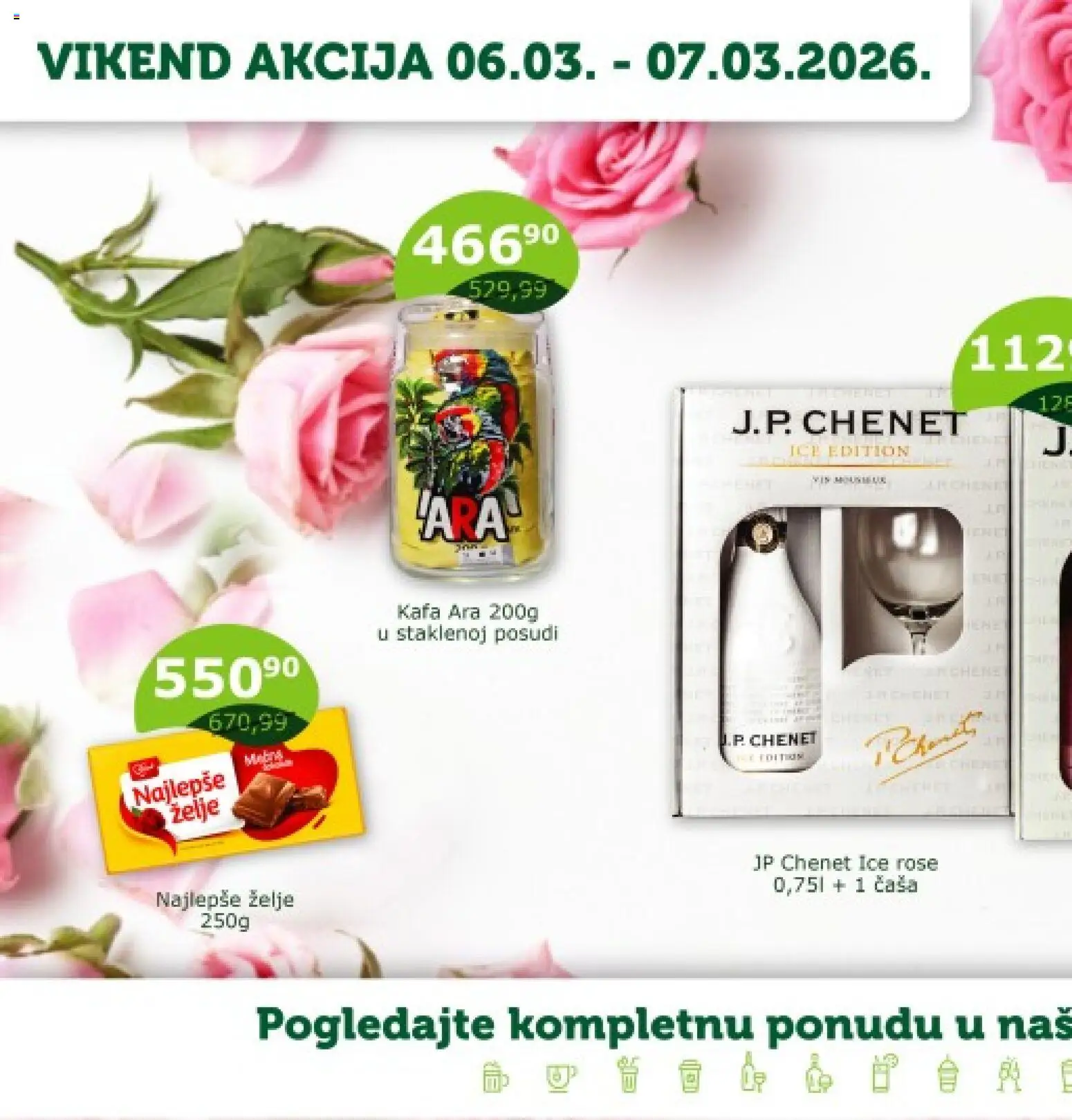 Pregled Valor kataloga - važi od 06.03.2026