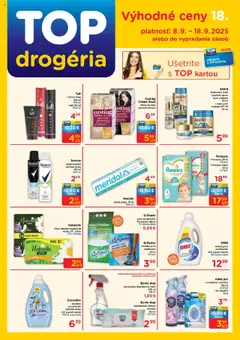 Náhľad TOP Drogéria letáku platného od 08.09.2025