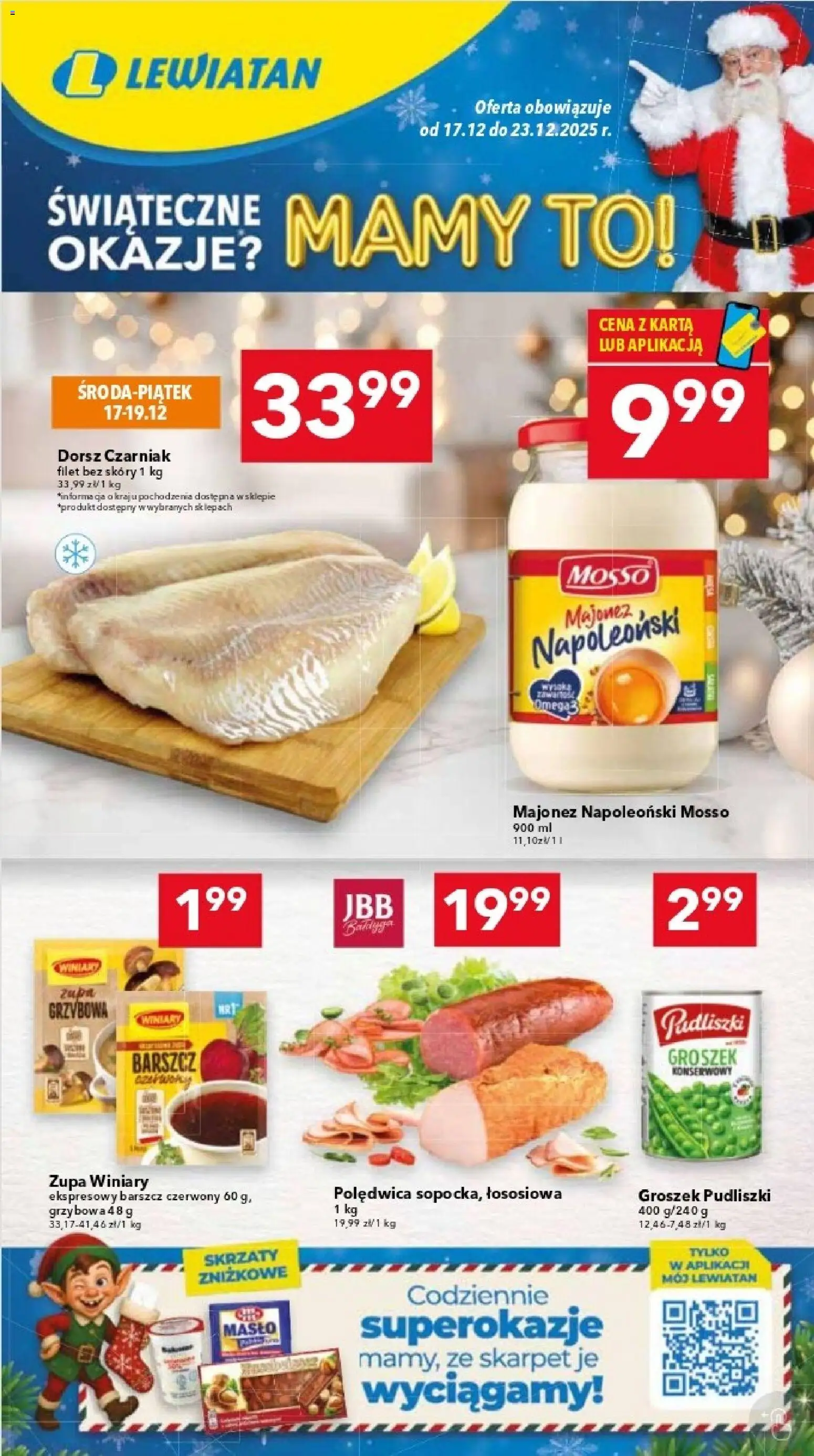 Pogląd gazetki "Warszawa" ze sklepu Lewiatan ważnej od 17.12.2025