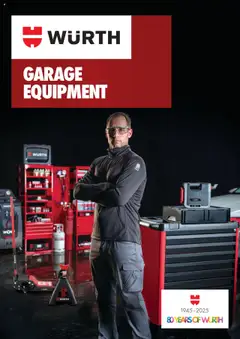 Προεπισκόπηση φυλλαδίου Garage Equipment από το κατάστημα WURTH σε ισχύ από 01/10/2025