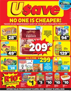 Preview of Usave flyer valid from 13/04/2026
