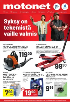 Kaupan Motonet Tarjoukset esikatselu, voimassa 17/09/2025