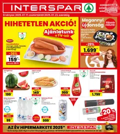Interspar - Akciós újság Interspar megtekintése, amely érvényes 2025.07.17.-től