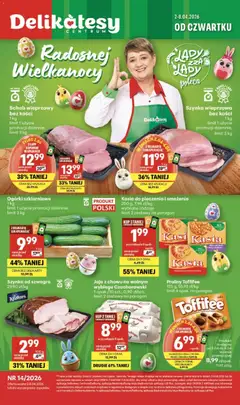 Pogląd gazetki "Delikatesy Centrum gazetka" ze sklepu Delikatesy Centrum ważnej od 02.04.2026