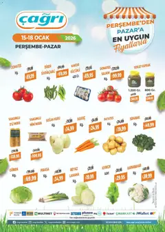 Çağrı Market Manav 15.01.2026 - Broşürünün önizlemesi