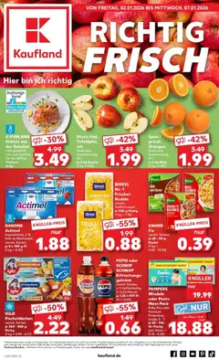 Vorschau von dem Prospekt des Geschäftes Kaufland, gültig ab dem 02.01.2026