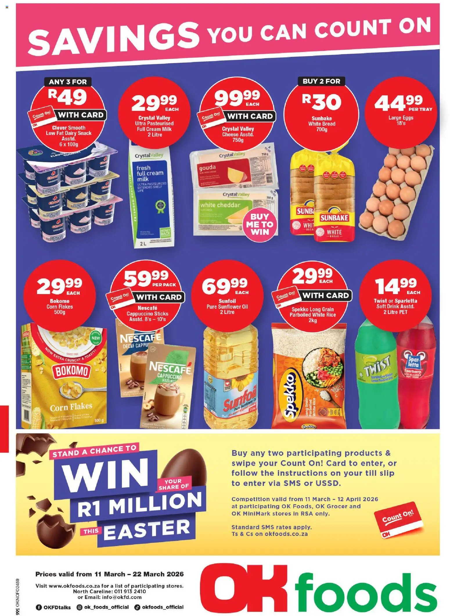Preview of OK Foods flyer valid from 11/03/2026