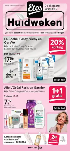 Voorbeeld van Etos folder van winkel Etos geldig vanaf 09-03-2026