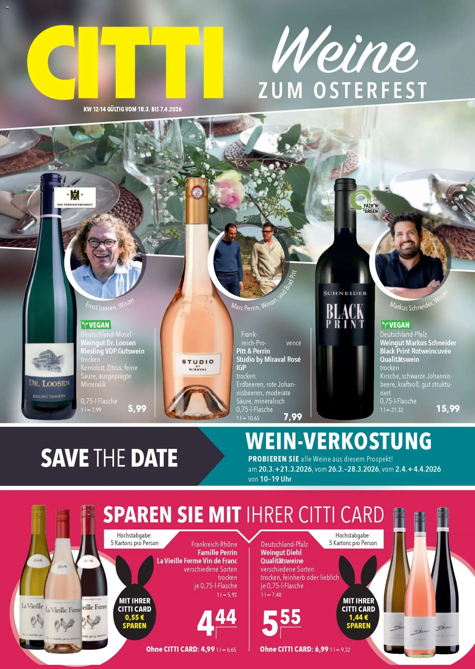 Vorschau von dem Prospekt des Geschäftes CITTI Markt, gültig ab dem 18.03.2026