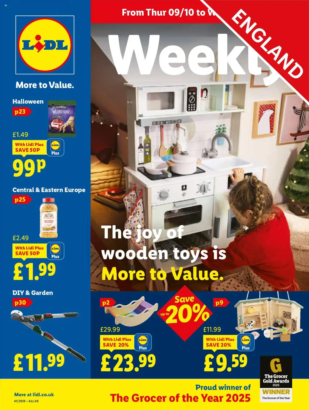 Lidl shop Lidl Weekly valid from 09/10/2025 - Page number 1
