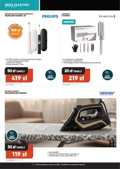 Pogląd gazetki "Black Friday" ze sklepu Max elektro ważnej od 17.11.2025 | Strona: 8