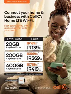 Preview of Cell C flyer valid from 01/11/2025 | Page: 50