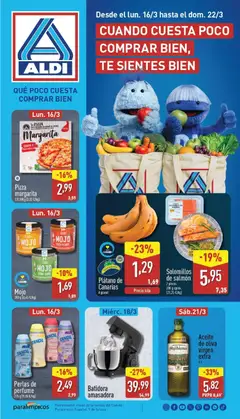 Vista previa del folleto de la tienda Aldi válido desde el 16/03/2026 