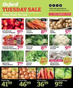 Preview of Oxford Freshmarket flyer valid from 02/09/2025