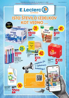 Predogled kataloga iz trgovine E.leclerc veljaven od 29.10.2025