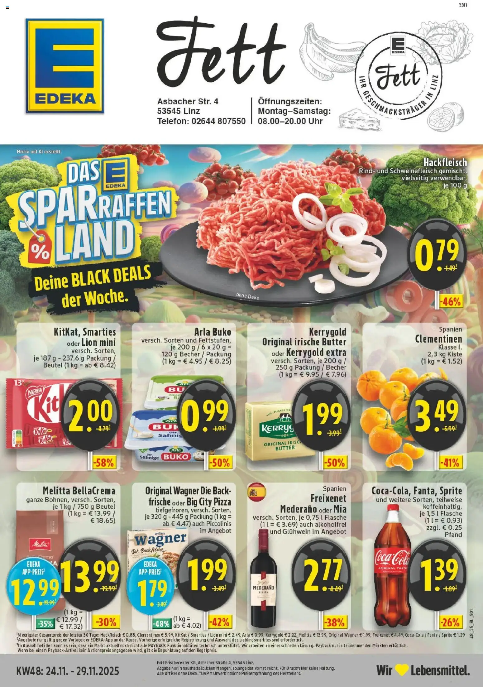 Vorschau von dem Prospekt des Geschäftes Edeka, gültig ab dem 23.11.2025