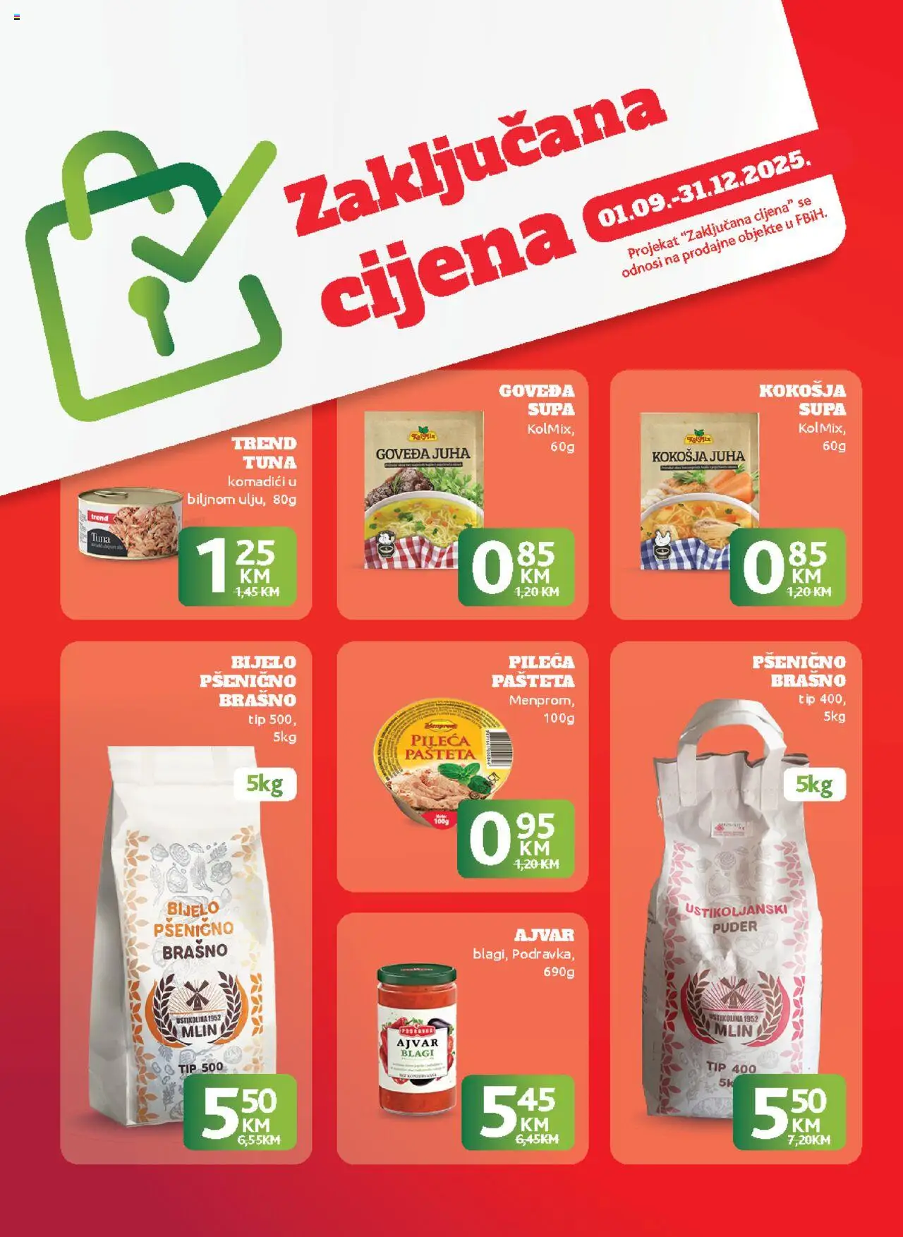 Pregled letka Katalog trgovine Mercator vrijedi od 2025.10.21