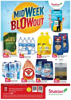 Preview of the catalogue Midweek Blowout - E07, International City, China Cluster of store Shaklan valid from 10 Nov, 2025