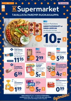 Kaupan K-Supermarket Tarjoukset esikatselu, voimassa 11/09/2025