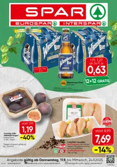 Vorschau der Angebote: Spar Wien gültig ab 11.09.2025