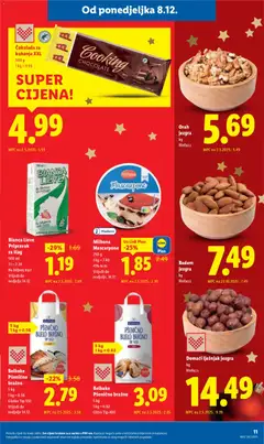 Pregled letka Katalog trgovine Lidl vrijedi od 08.12.2025 | Stranica: 11