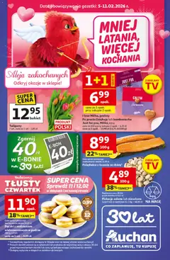 Pogląd gazetki "30 Lat Franczyza" ze sklepu Auchan ważnej od 05.02.2026