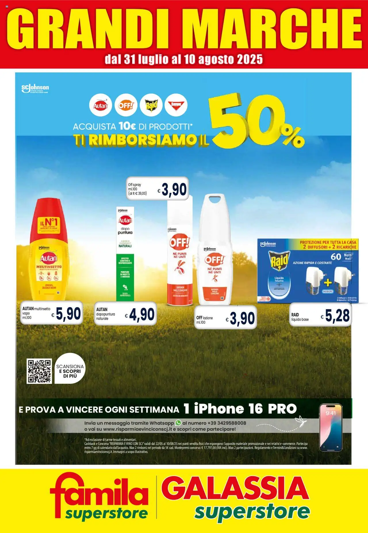 Volantino Galassia valido da 31/07/2025 numero di pagina 1