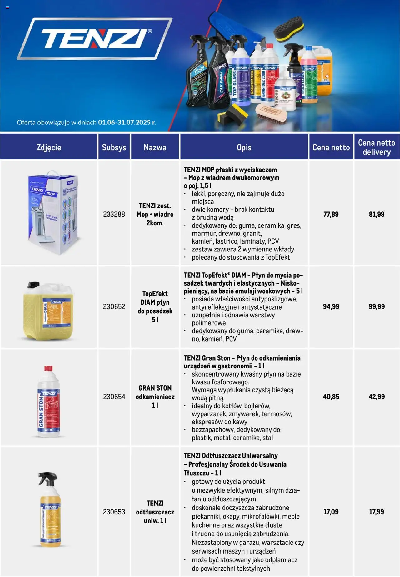 Makro Tenzi od 01.06.2025 - Nowa Gazetka - Numer strony 1
