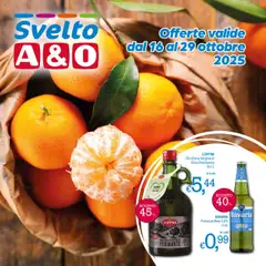 Anteprima dell'opuscolo Volantino Svelto dal negozio A&O valido da 16/10/2025