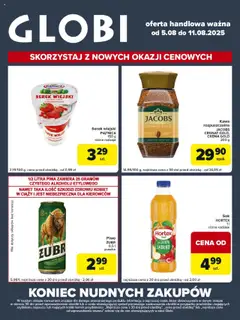 Pogląd gazetki "Globi" ze sklepu Carrefour ważnej od 05.08.2025
