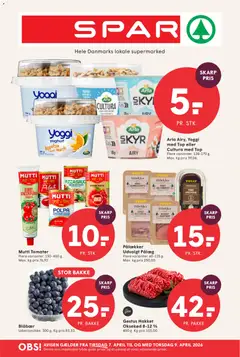 Eksempel på tilbudsavis Spar - Tilbudsavis uge 15 fra butik Spar gyldig fra 07/04/2026