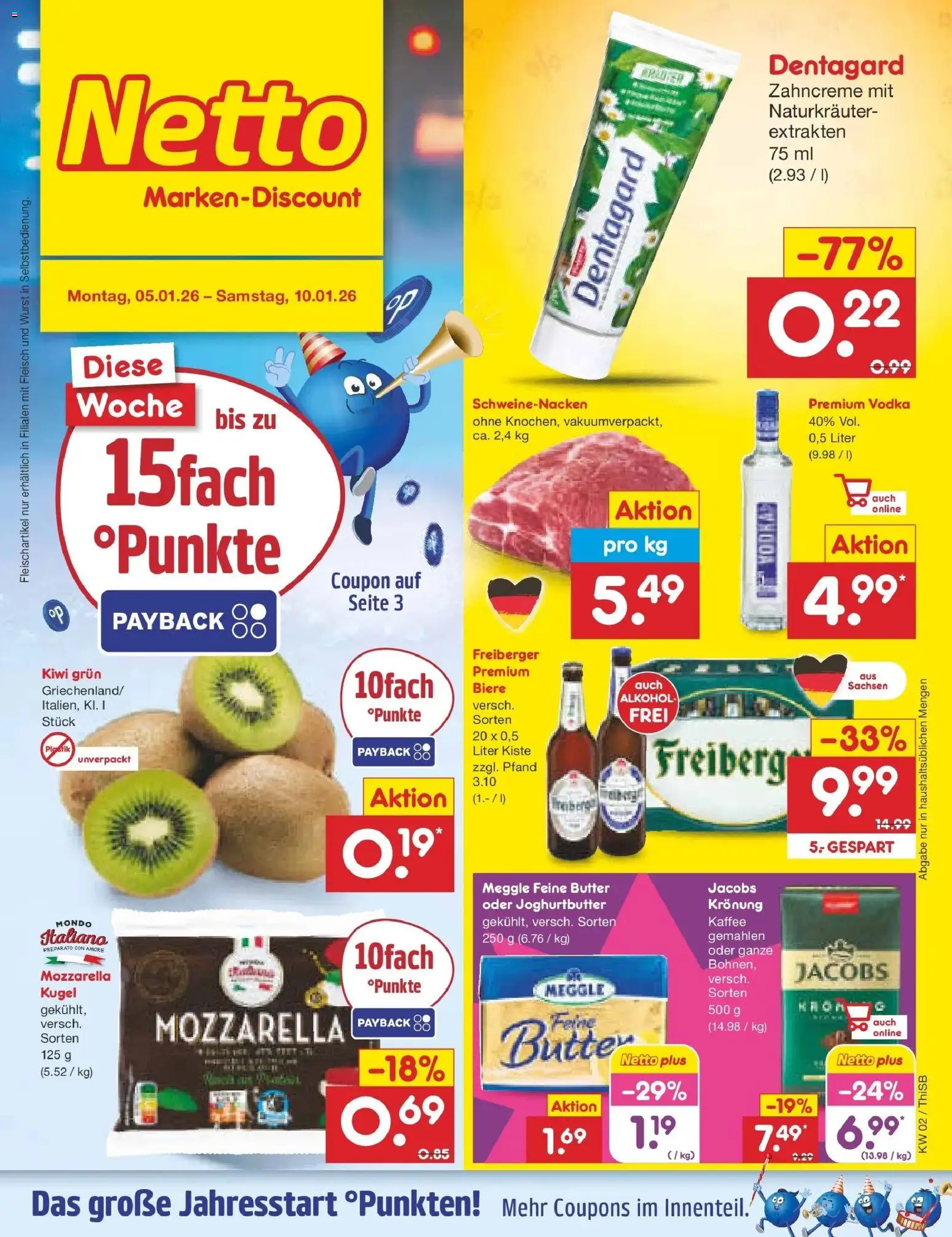 Vorschau von dem Prospekt des Geschäftes Netto Marken-Discount, gültig ab dem 05.01.2026