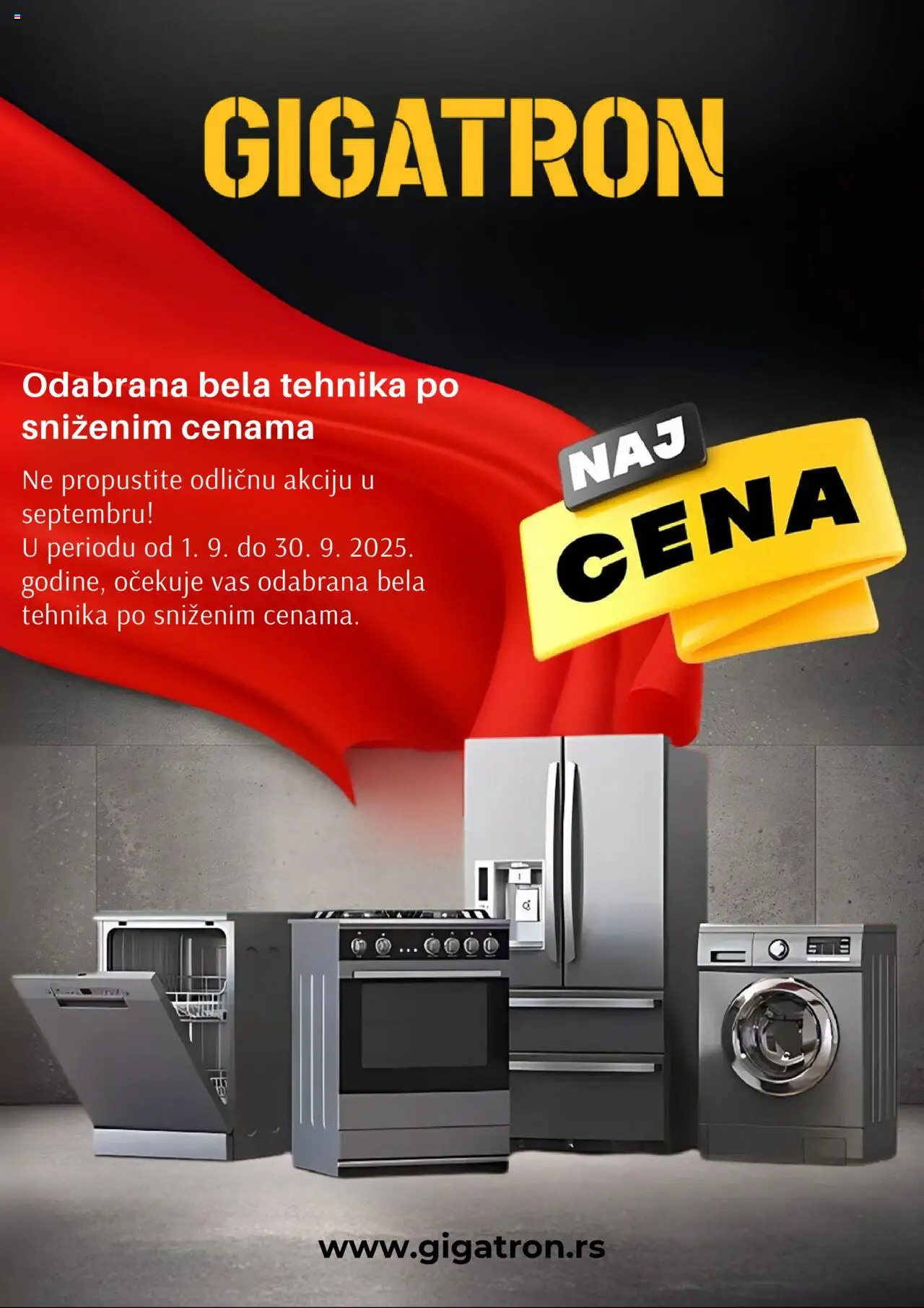 Gigatron katalog važi od 01.09.2025 - stranica 1