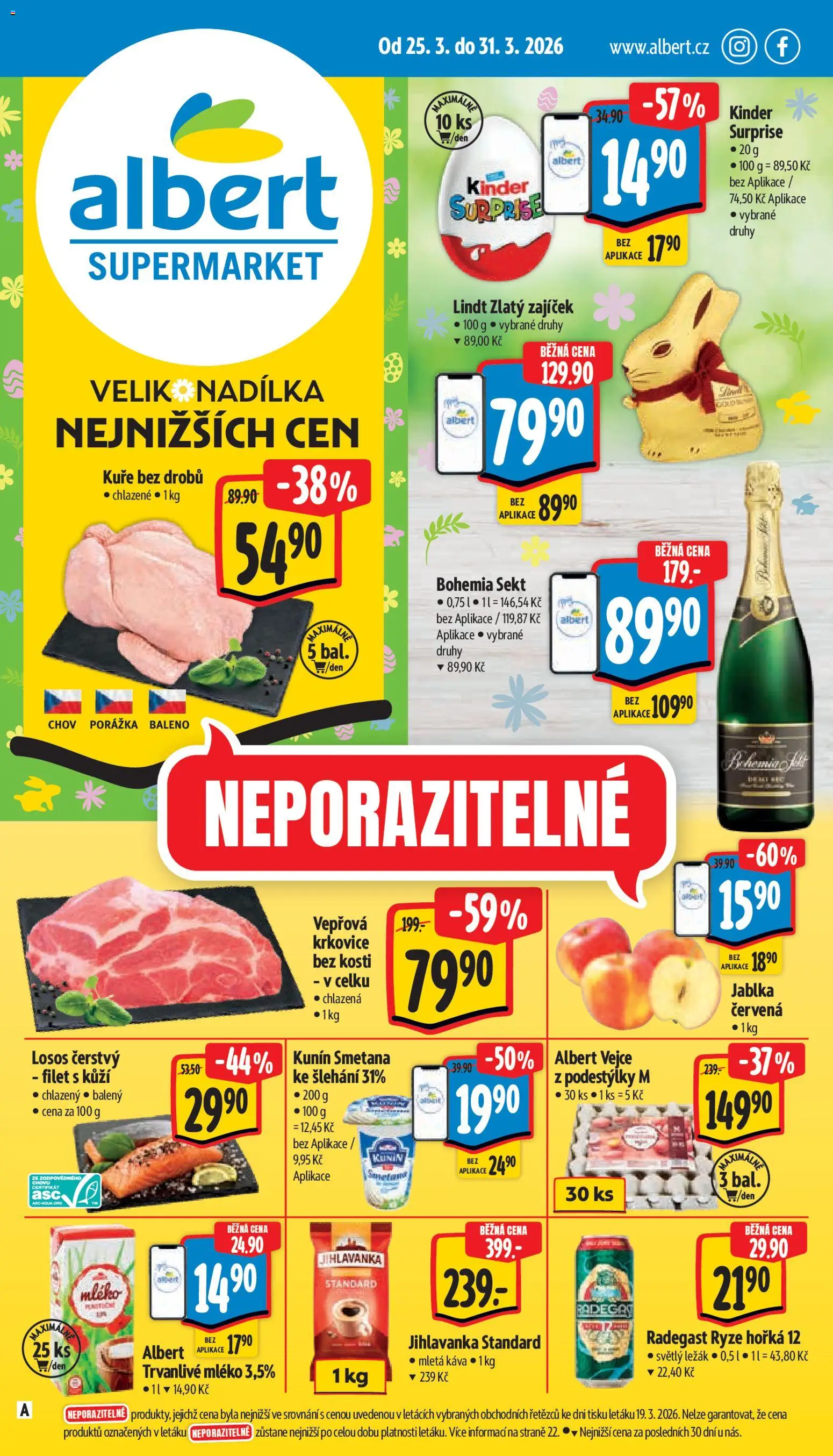 Náhled nabídky: Albert Albert leták - Supermarket platný od 25.03.2026