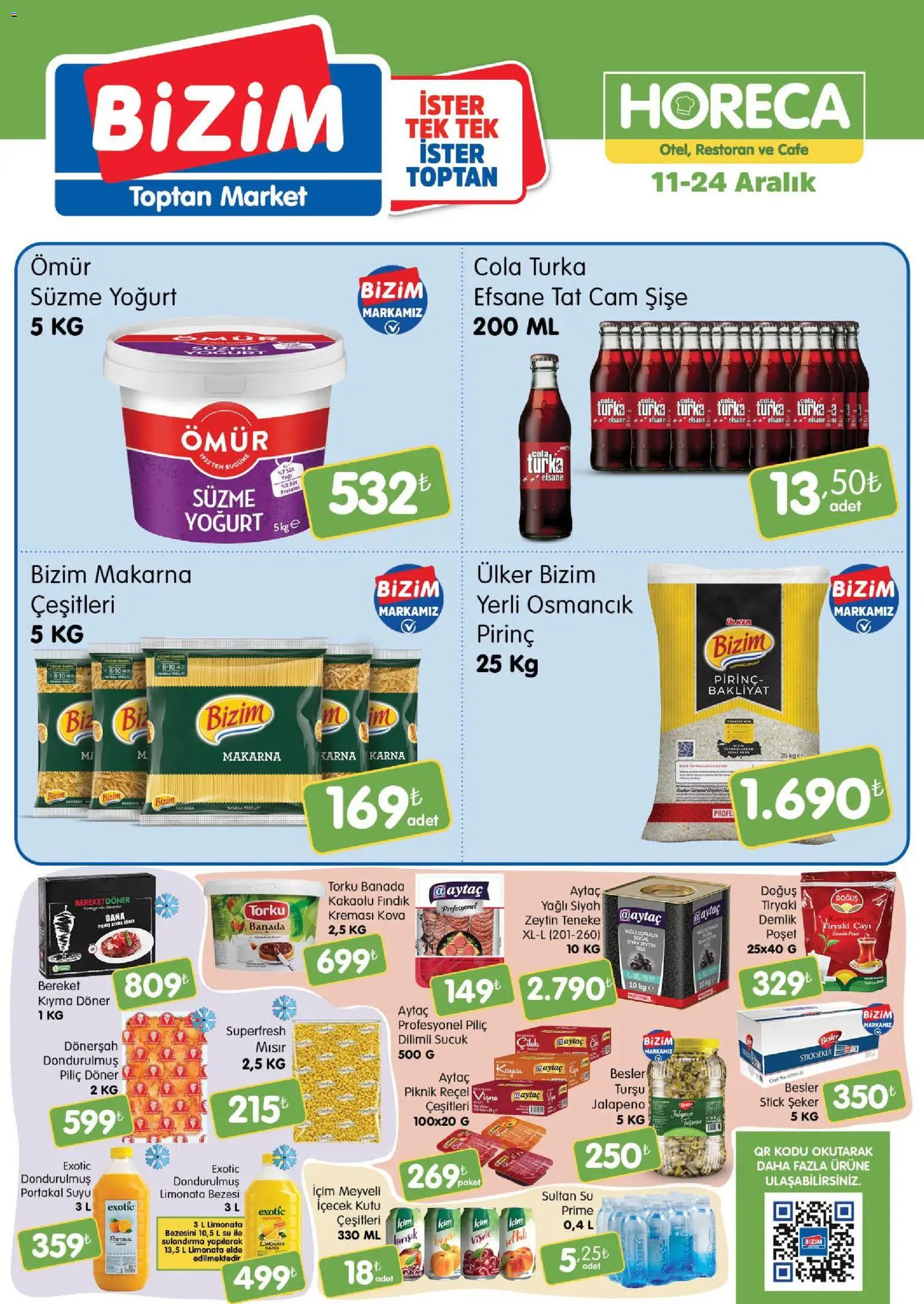 Bizim Toptan Horeca kataloğu 11.12.2025 - Broşürünün önizlemesi