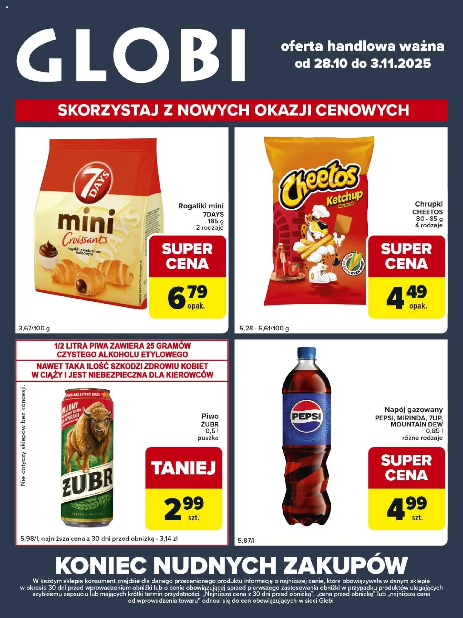 Carrefour Globi od 28.10.2025 - Nowa Gazetka - Numer strony 1