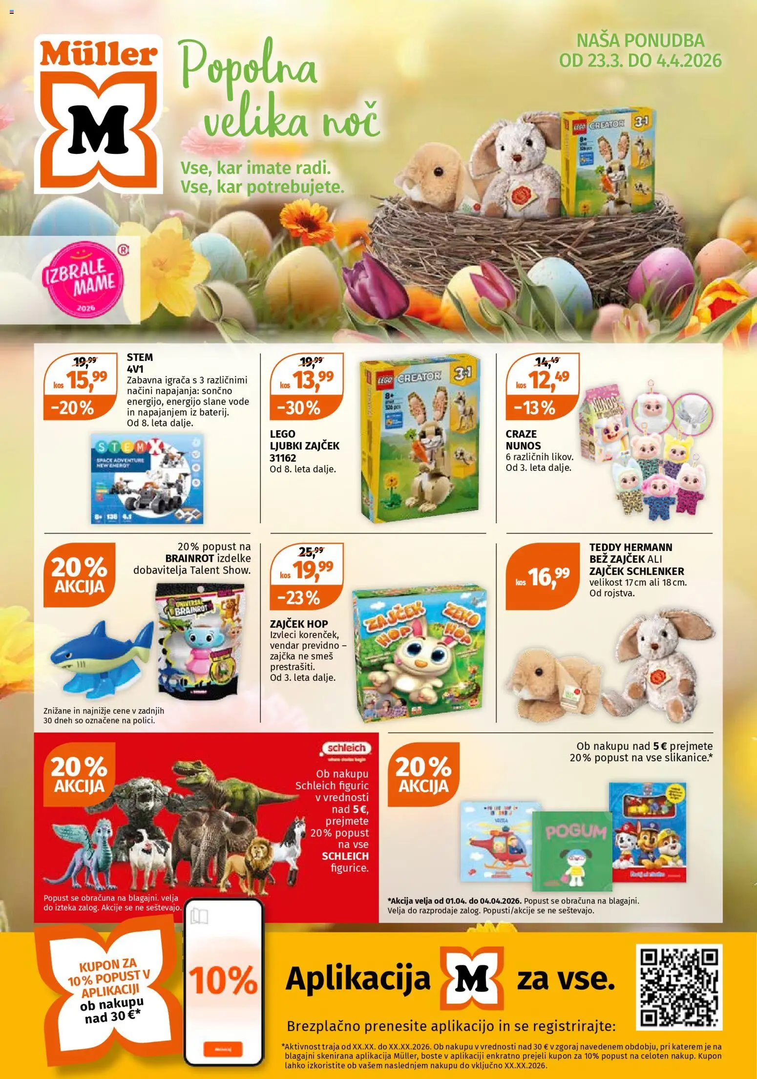 Predogled kataloga iz trgovine Müller veljaven od 23.03.2026