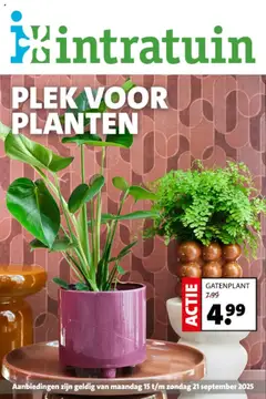 Voorbeeld van Folder van winkel Intratuin geldig vanaf 15-09-2025