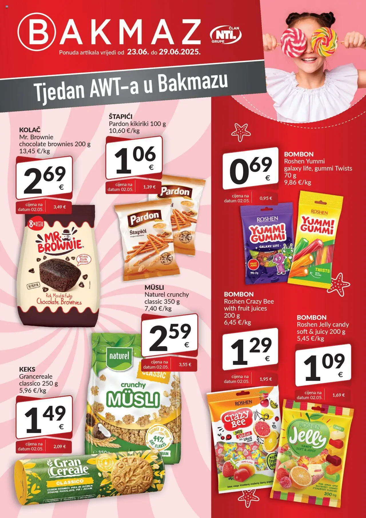 Bakmaz aktualni Tjedan Dukata vrijedi od 28.07.2025 - tjedna akcija broj stranice 1