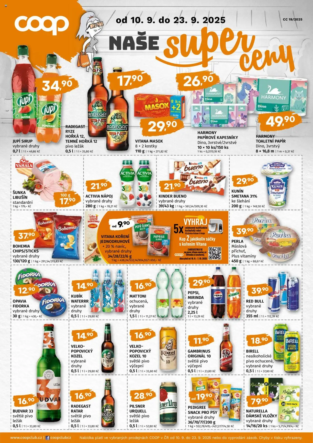  COOP Leták - Coop Super cena (10.09.2025) - Jednota leták